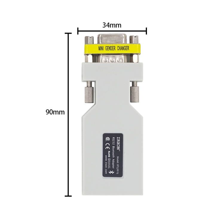 水木行BT578 RS232无线 公母头主从机通用 全站仪串口蓝牙适配器 - 图1