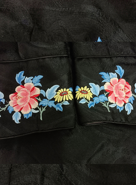 手推绣服旗袍专业定制刺绣仿手绣花汉影视戏服来图绣花手推绣加工