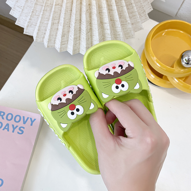 儿童拖鞋夏季男童女孩浴室洗澡防滑小中童家居亲子鞋卡通网红凉拖
