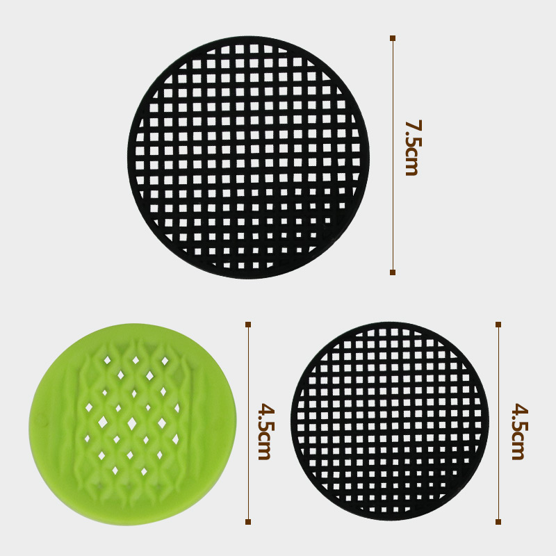 德沃多肥料花盆底部防漏土垫片彩色塑料网格垫片透气网垫锥形垫片 - 图1