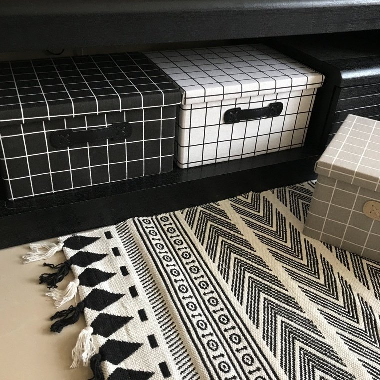 带盖收纳盒可折叠收纳箱北欧风衣物整理玩具收纳杂物整理筐特大号,淘宝优惠券,粉丝福利购,淘宝优惠卷