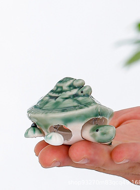 混装陶瓷摆件小乌龟家居摆件摇头摇尾小乌龟厂家小乌龟