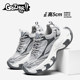 Railroad Dad Shoes Men's Thick Sole Increased 5cm Men's Shoes Casual Summer Sports Breathable Lightweight Mesh Trendy Shoes for Men