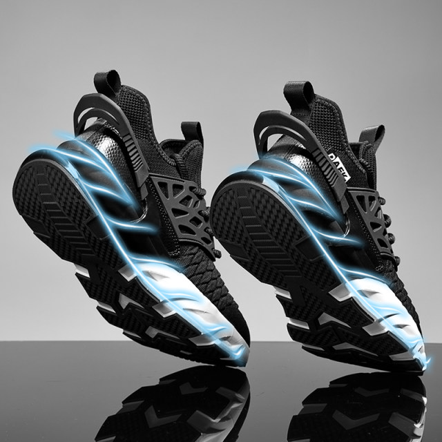 Railer 2026 New Summer Breathable Mesh Ice Silk Breathable Trend Sports Internet Celebrity National Trend Blade Sports Men's Shoes
