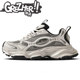Tracker Dad Sports Shoes Men's Shock Absorbing Lightweight Summer Running Retro Jogging Casual Thick Sole Soft Sole Hong Kong Style Men's Shoes