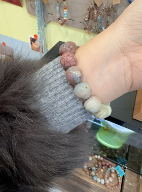 一图一物捡漏价天然阿拉善玛瑙手链单圈时尚百搭饰品礼物生日礼物