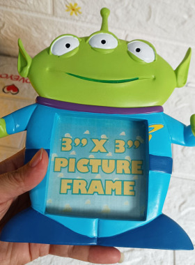 三眼仔手机支架摆件首饰收纳盒相框相架相片照片框装饰家居摆件