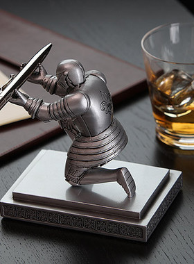 执行官士兵骑士笔座笔筒办公文具