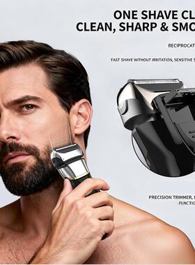Men's Reciprocating Foil Shaver 3‑Blade System, Close Shave