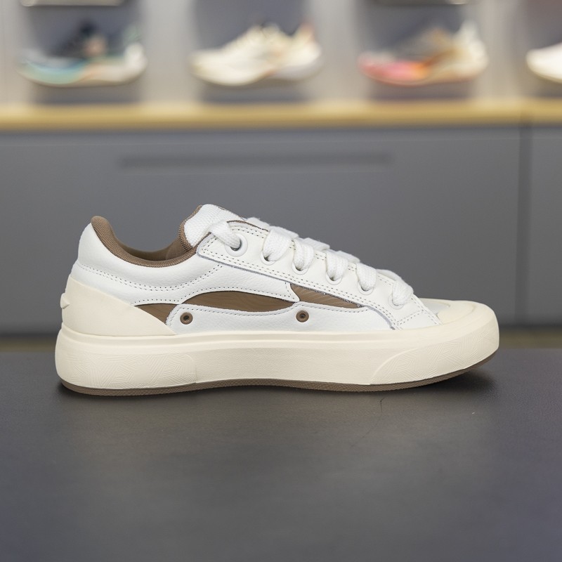 正品李宁板鞋男2024秋季新款惟吾S70复古百搭低帮滑板鞋AEPU027,淘宝优惠券,粉丝福利购,淘宝优惠卷