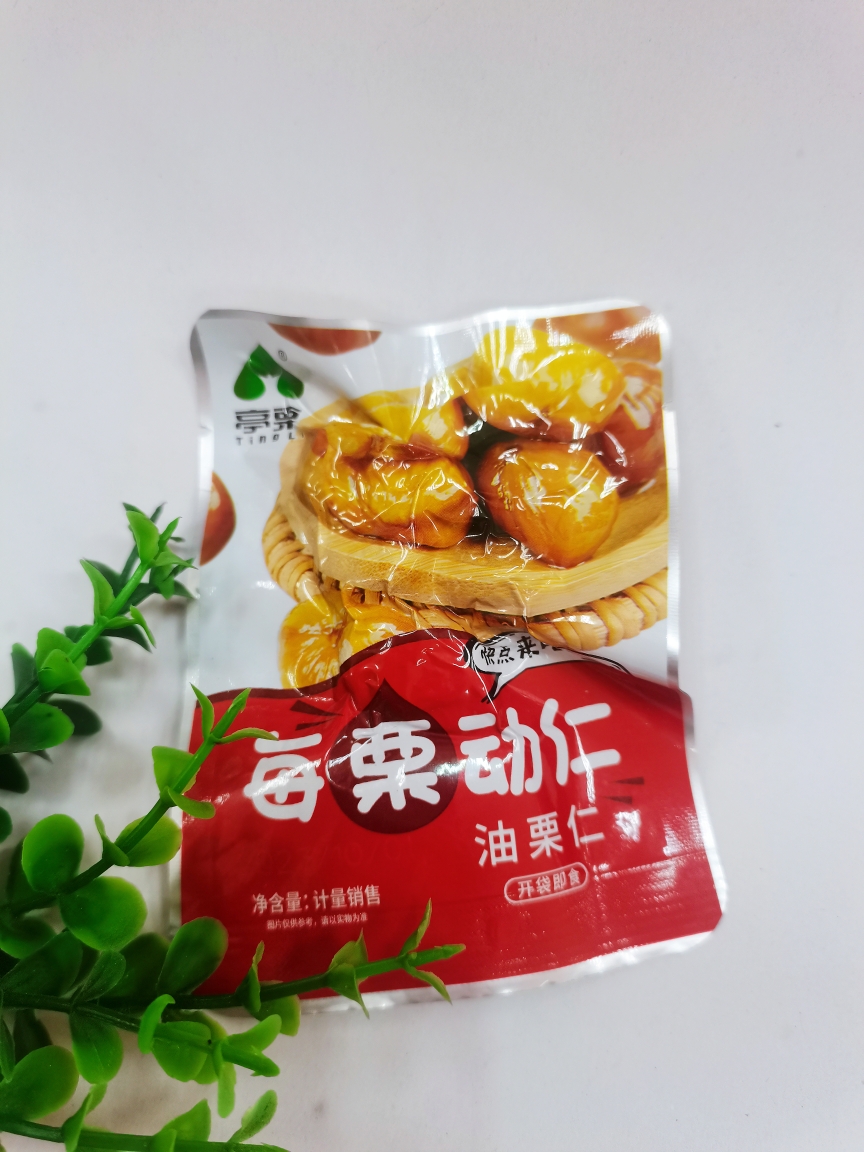 亭栗开袋即食甘栗仁去壳即食板栗仁油栗仁孕妇小零食熟制栗子炒货 - 图3