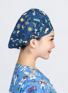 炒菜护发帽长发薄款防尘防油烟