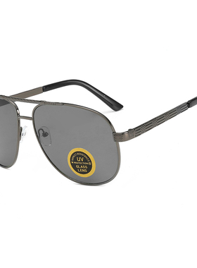 男士钢化玻璃太阳镜大号司机开车