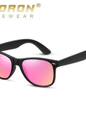 傲龙偏光太阳镜方形复古男女同款