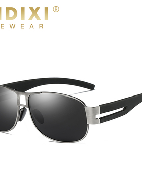 胖子加大码超大框墨镜近视偏光