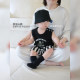 Baby suits for summer thin baby clothes Korean super cute boy vest shorts summer split out outfit
