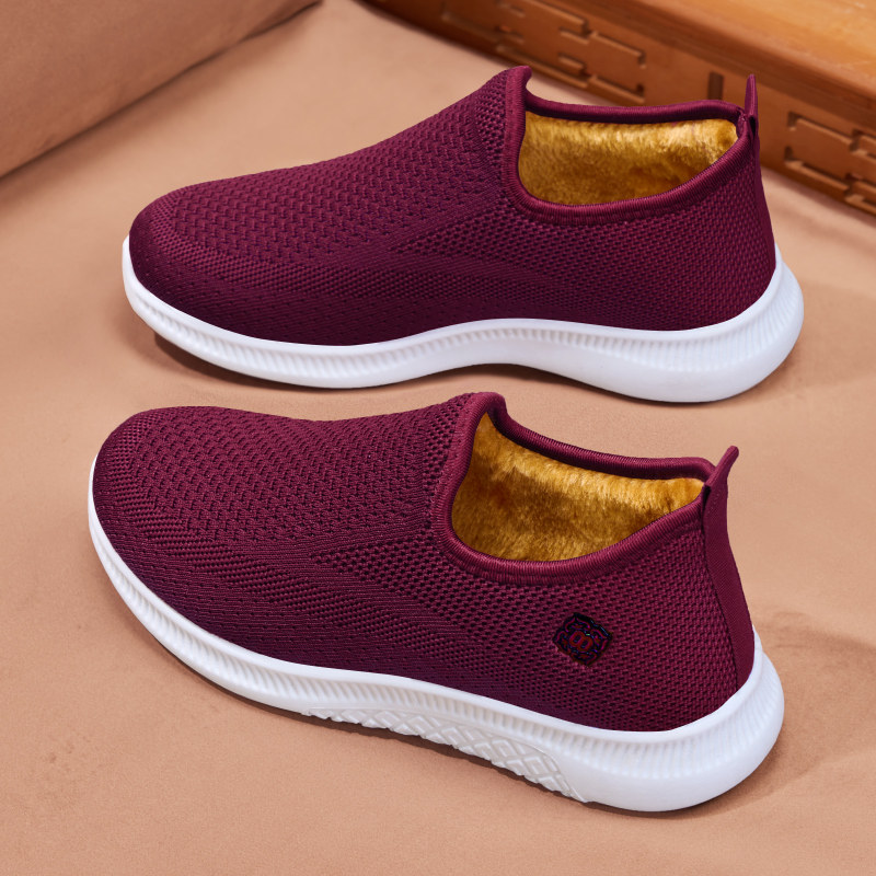 老北京布鞋女加绒冬季防滑二棉鞋保暖舒适中老年奶奶新款妈妈棉鞋,淘宝优惠券,粉丝福利购,淘宝优惠卷