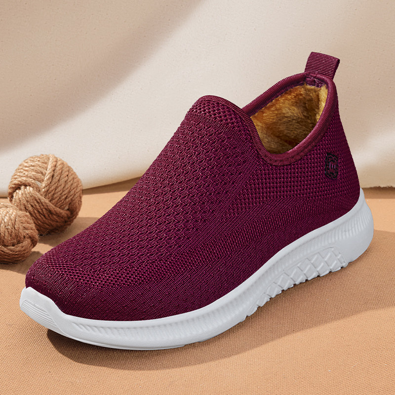 老北京布鞋女加绒冬季防滑二棉鞋保暖舒适中老年奶奶新款妈妈棉鞋,淘宝优惠券,粉丝福利购,淘宝优惠卷