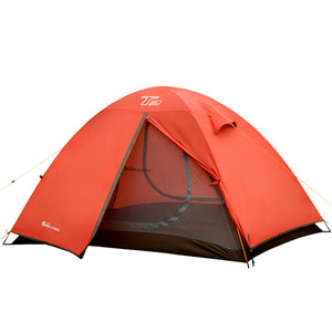 牧高笛帐篷T2T3铝杆户外公园露营登山野外双人三人双层防风雨促销
