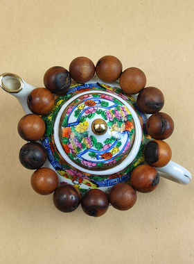 正宗雷击枣木手持念珠手串手链