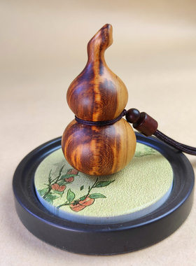 雷击桃木小葫芦深山老木料保平安