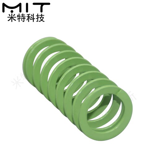 SWY绿色矩形螺旋弹簧伸缩模具弹簧耐热弹簧重载负荷耐高温防震 - 图3