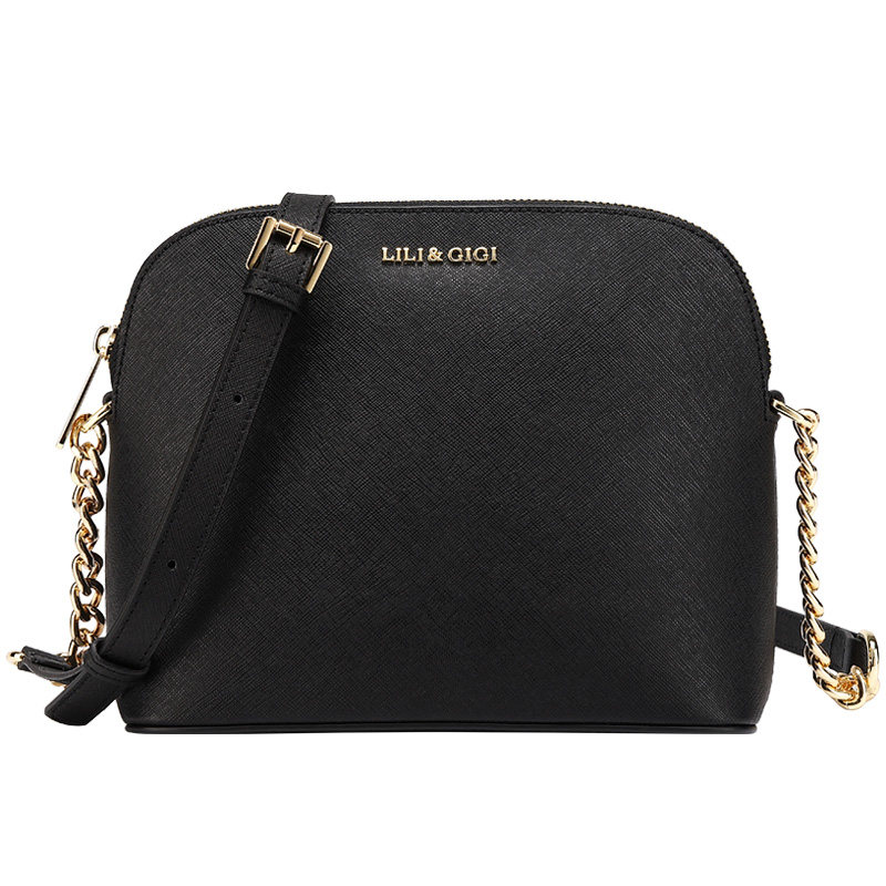 lili&gigi 2020新款女牛皮潮贝壳包 LILI GIGI企业店女士包袋