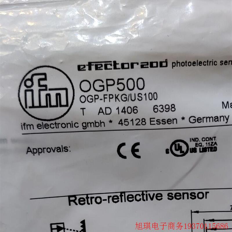 拍前询价:IFM OGP500 OGP501 OGP503 OGP700全新原装正品易福门-图1