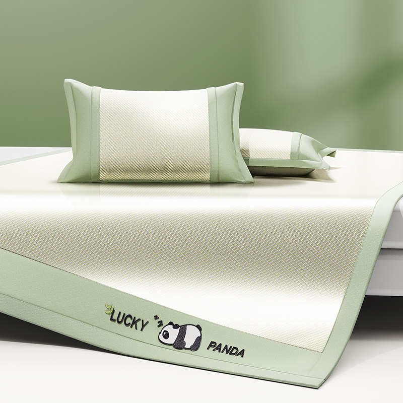 2025新款冰丝凉席夏天冰藤席三件套床笠可机洗夏季抗菌软席子空调,淘宝优惠券,粉丝福利购,淘宝优惠卷