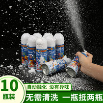 Christmas Emulation White Flying Snow Spray Cans Foam Floating Snow Artificial Fake Snow Decoration Shooting Props Photo Gods