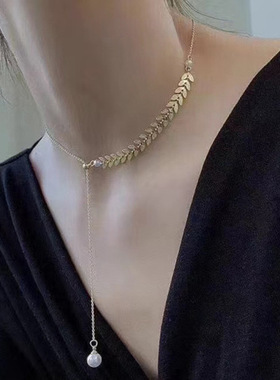 diy饰品材料s925纯银麦穗可调节