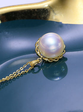 欣韵珍珠配件diy吊坠空托材料