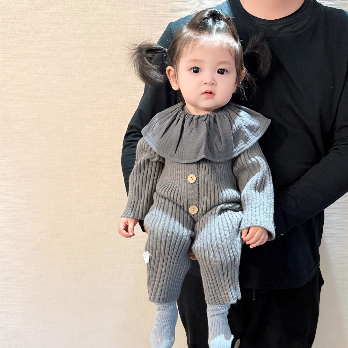 婴幼儿衣服秋冬韩版连体针织爬服洋气女宝宝满月百天洋气外出爬服,淘宝优惠券,粉丝福利购,淘宝优惠卷