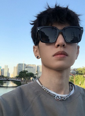 防紫外线方形男女同款太阳镜