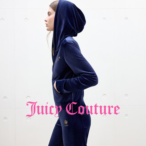 Juicy Couture【30周年系列】零压弹力丝绒橘滋25秋冬新款外套女 - 图3