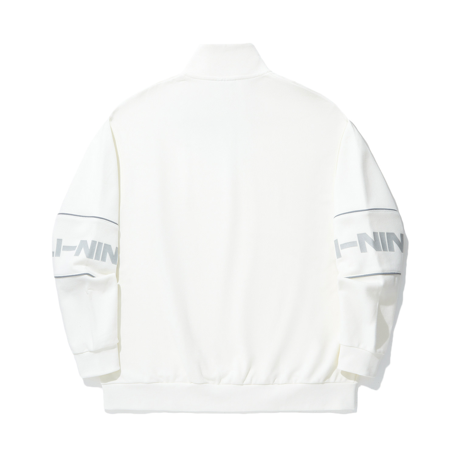 李宁时尚系列男反光宽松休闲百搭半拉链立领套头无帽卫衣AWDU323,淘宝优惠券,粉丝福利购,淘宝优惠卷