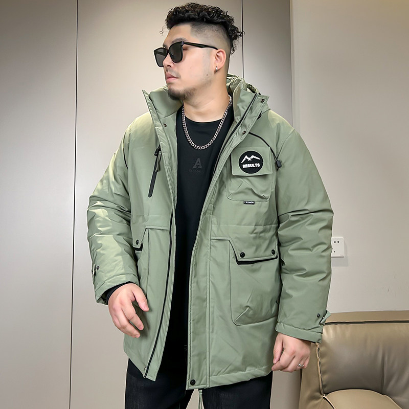 显瘦特大码冬季新款防寒棉服男胖子加肥加大宽松冲锋棉衣加厚外套,淘宝优惠券,粉丝福利购,淘宝优惠卷