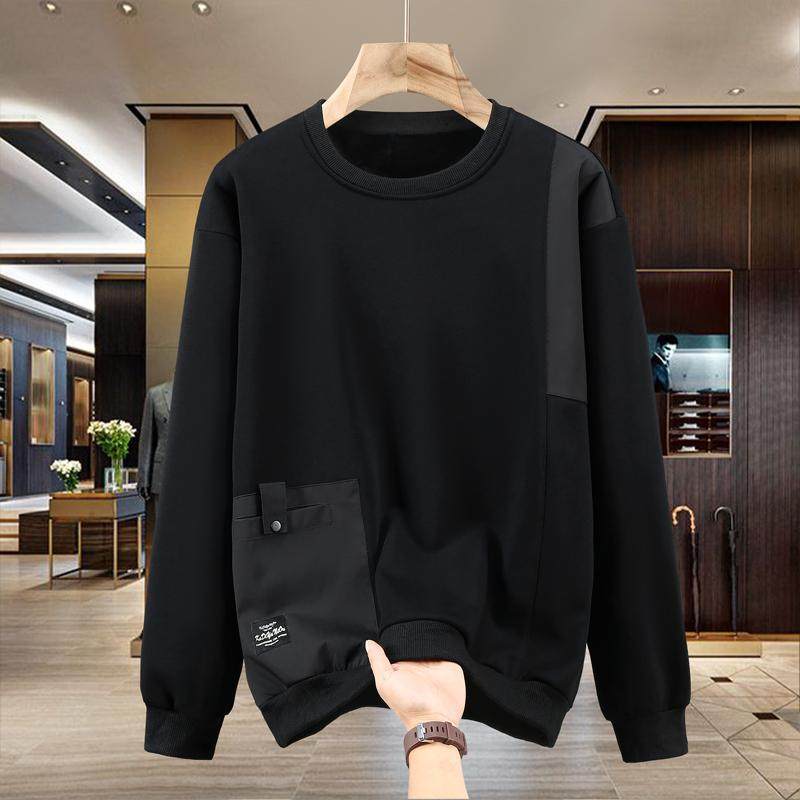 350斤春秋新款男士卫衣宽松潮流长袖大码t恤加肥加大休闲打底上衣,淘宝优惠券,粉丝福利购,淘宝优惠卷