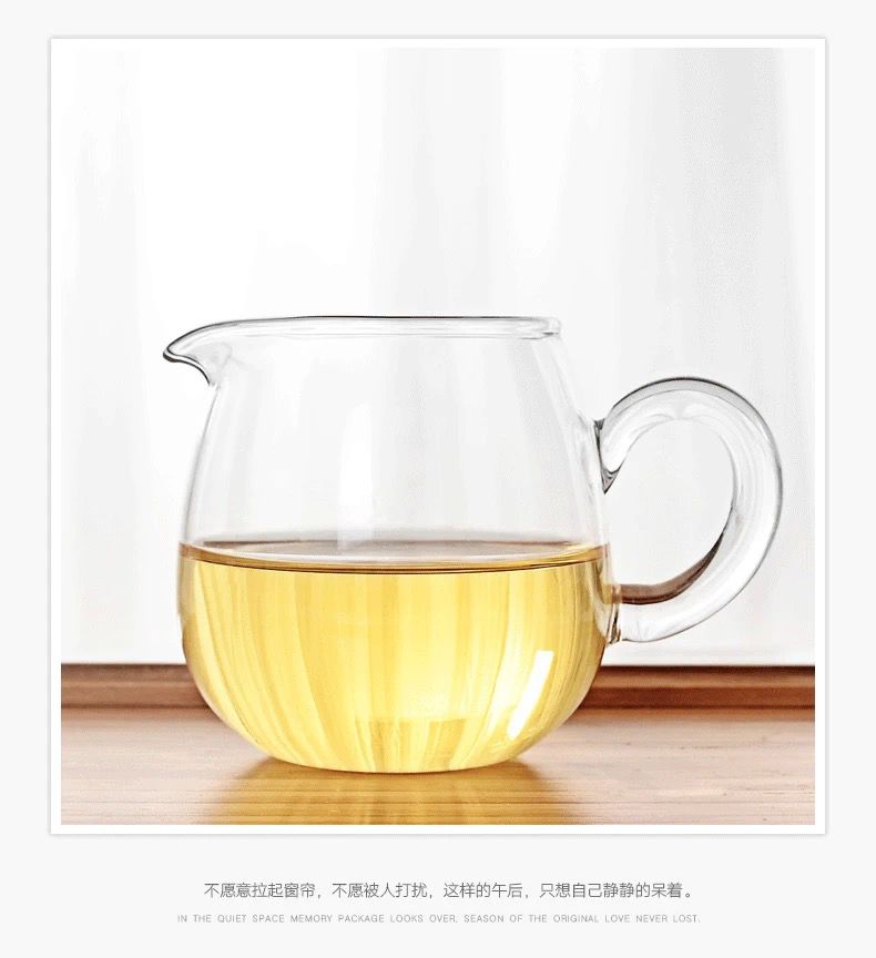 一屋窑正品耐热玻璃公道杯分茶器茶海手工生产功夫茶推荐茶具配件 - 图3