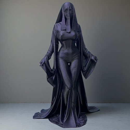 3d打印立姿幽灵娘桌面摆件游戏周边雕像潮玩模型男生礼物机箱玩具 - 图0
