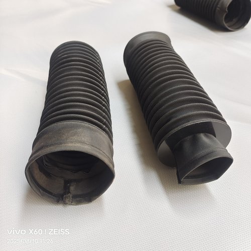 钢丝骨架圆型伸缩防尘套伸缩管丝杆光杠防护罩防水耐磨高温领口式 - 图2