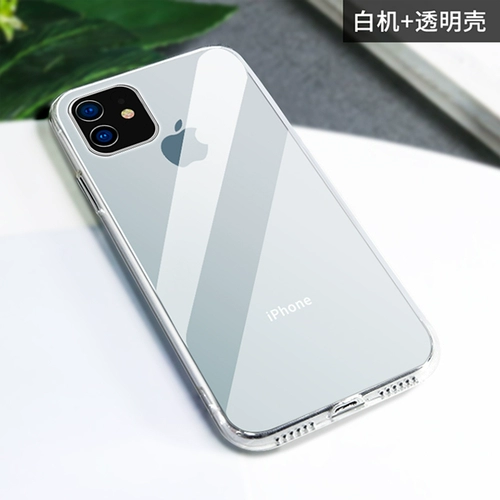 Apple, прозрачный чехол для телефона, iPhone 11, iPhone11 Pro, защитный чехол, iPhone12 Pro, силиконовая защитная сумка, iphone, 11promax, 7/8, 8plus, защита при падении, простой и элегантный дизайн