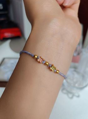 原创六一端午节五彩绳手链闺蜜生日礼物