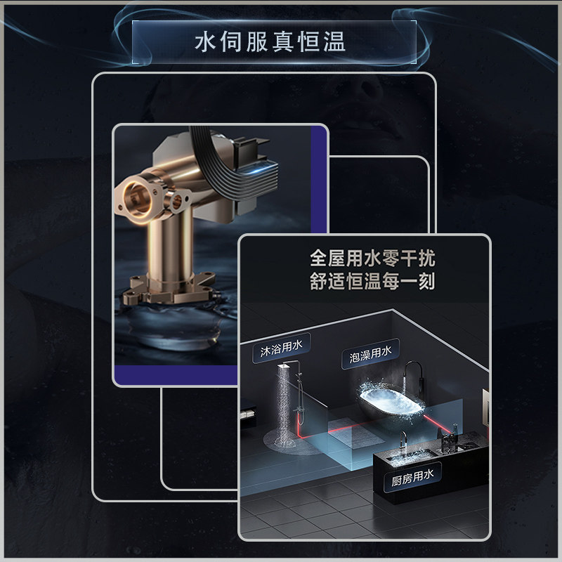 海尔款热水器电家用水伺服天燃气 haier海尔中茂燃气热水器