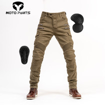 Exploits 2023 motorcycle riding pants mens jeans anti-fall cross-country summer season casual locomotive pants