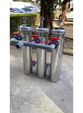 304不锈钢袋式过滤器 纺织化工电镀喷涂泥水水过滤器大流量滤袋滤