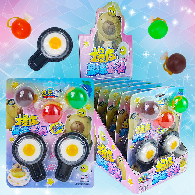 Internet celebrity's same pop-up jelly omelette pudding combination