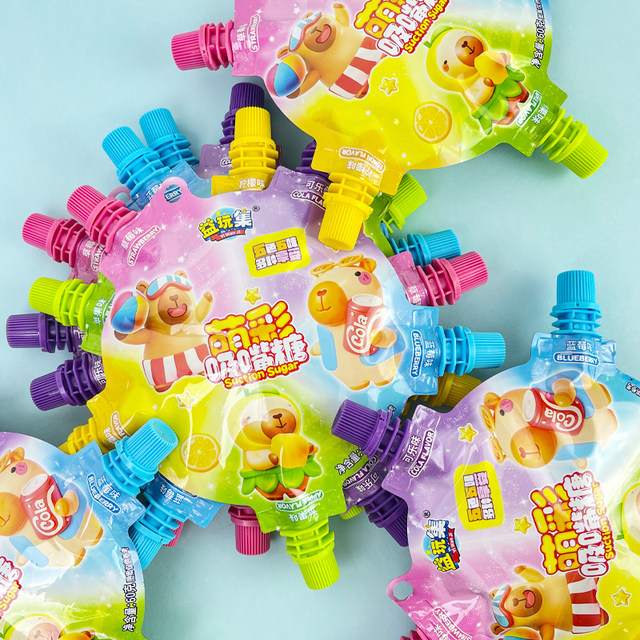 Sui Sui Le Meng Colorful Suction Nozzle Candy Children's Craving Snacks