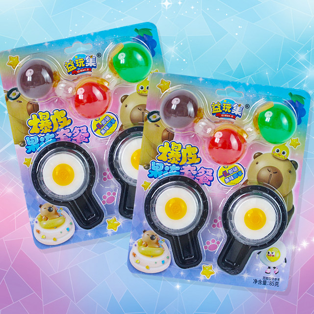 Internet celebrity's same pop-up jelly omelette pudding combination