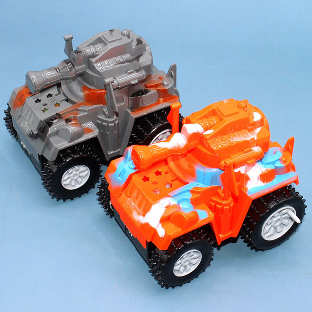 Golden Rice Inertial Pullback Car Simulation Tank Toy Car